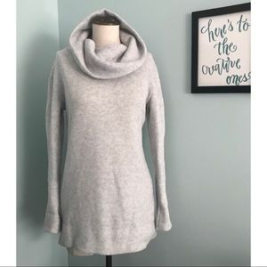 Cowl Neck Tunic Sweater